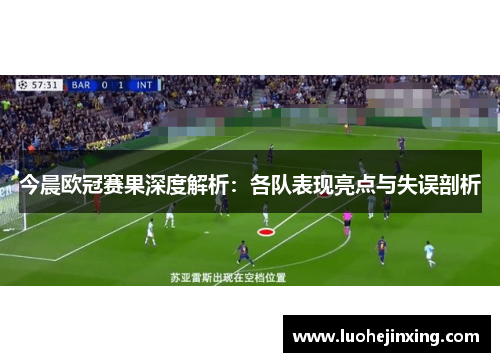 今晨欧冠赛果深度解析：各队表现亮点与失误剖析